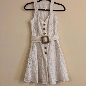 Anthropologie Eyelet Romper